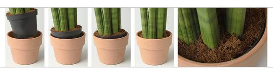Deroma - Deroma - Cache-Pot Perfetto White D.15 x H.13cm - Image 2