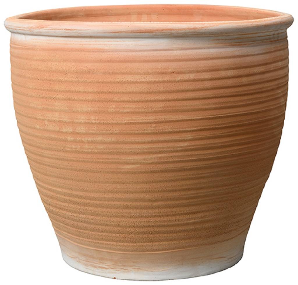 Deroma - Deroma - Vase Latino D.50 x H.42cm - terre rosée blanchie - Image 1