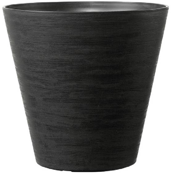 Deroma - Deroma - Pot Cono Save R Nero à réserve d'eau D.16 x H.15cm - Image 1