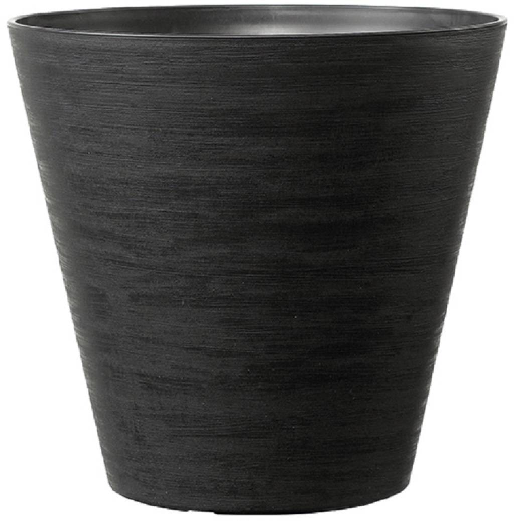 Deroma - Deroma - Pot Cono Save R Nero à réserve d'eau D.16 x H.15cm - Imagen 1