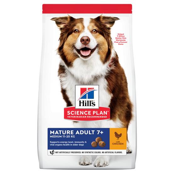 Science plan - Chien Mature Adult 7+ Medium Poulet 2,5kg