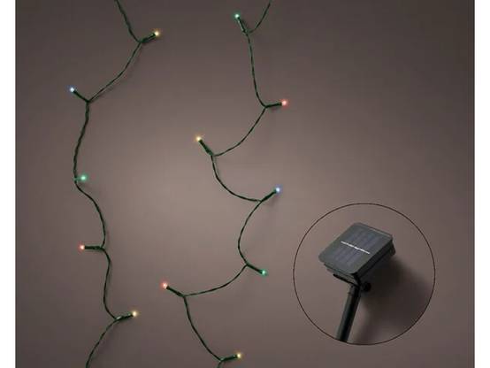 Kaemingk - Luminéo - Guirlande LED Solaire Clignotante L.990 cm