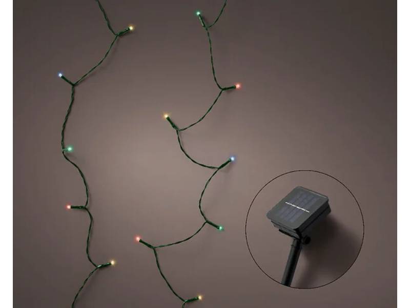 Kaemingk - Luminéo - Guirlande LED Solaire Clignotante L.990 cm