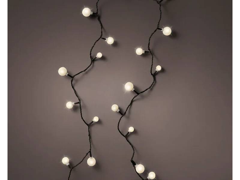 Kaemingk - Guirlande cerise 120 LED - 9 m - Imagen 1