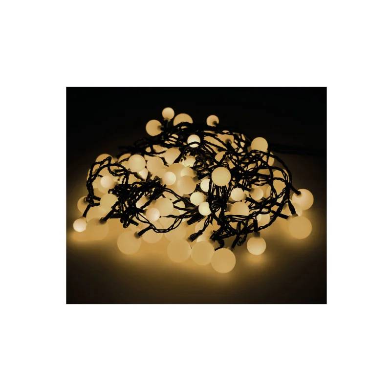 Kaemingk - Guirlande cerise 120 LED - 9 m - Imagen 7