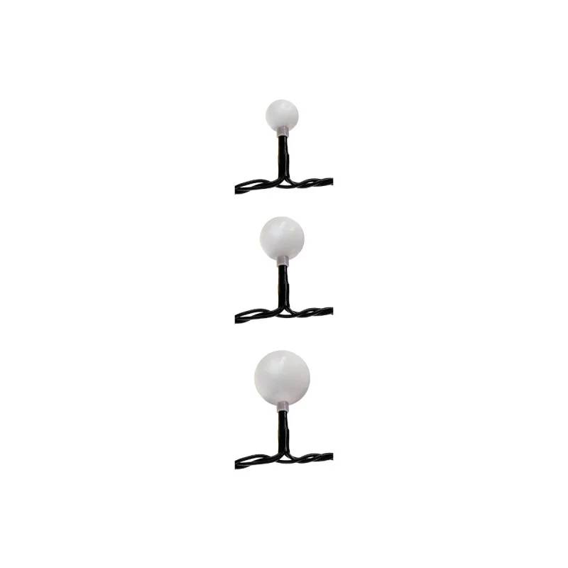 Kaemingk - Guirlande cerise 120 LED - 9 m - Imagen 6