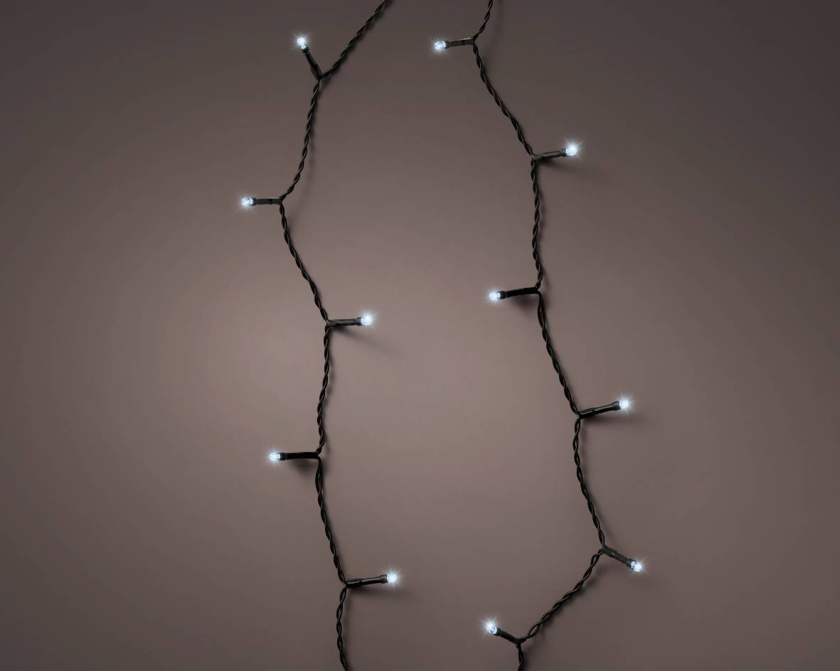 Guirlande clignotante extérieur LED - 96L Blanc froid - L.710 cm - Imagen 3