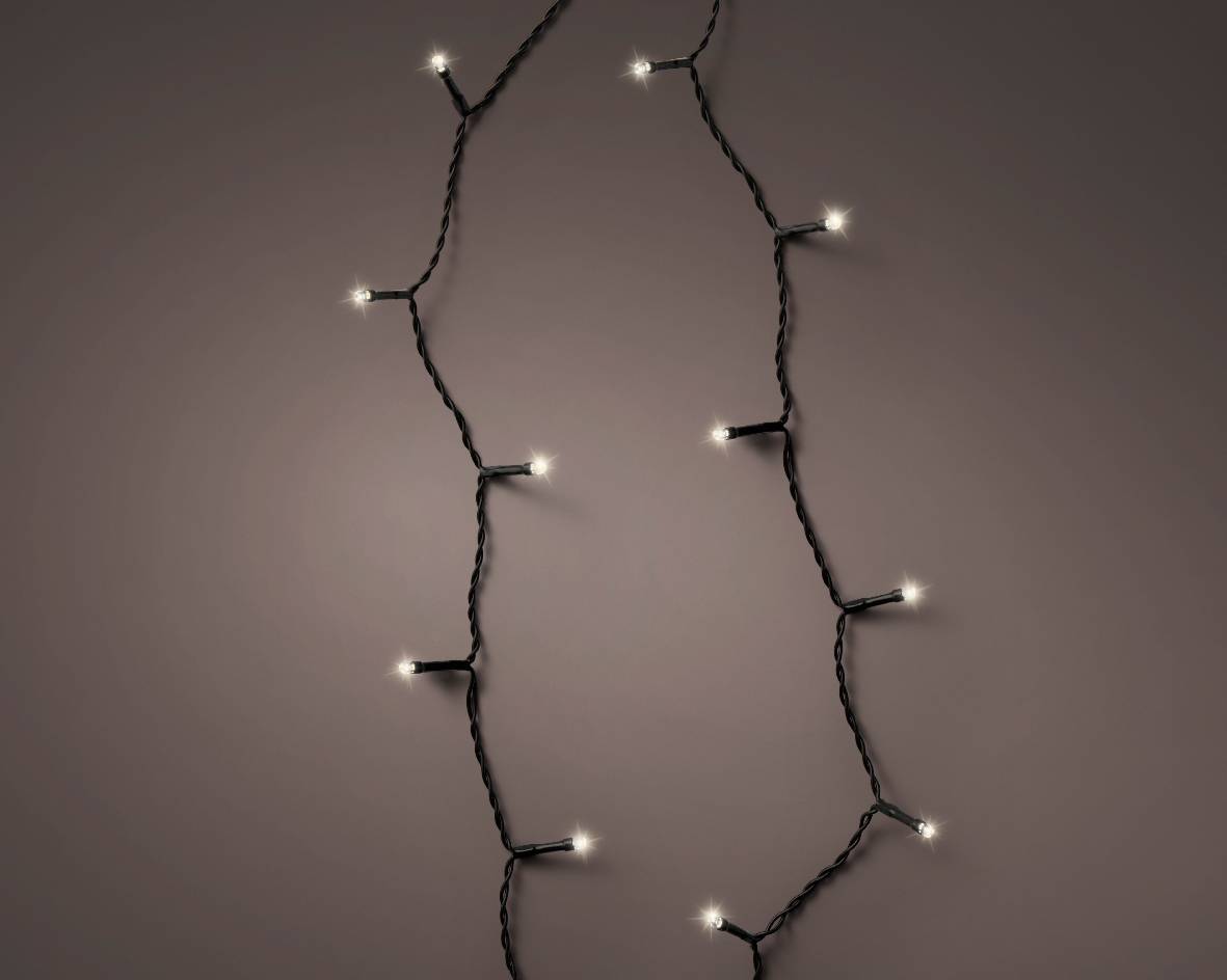Guirlande LED Durawise Basic Blanc Chaud 96 LED 7,1 m - LUMINEO - Image 2