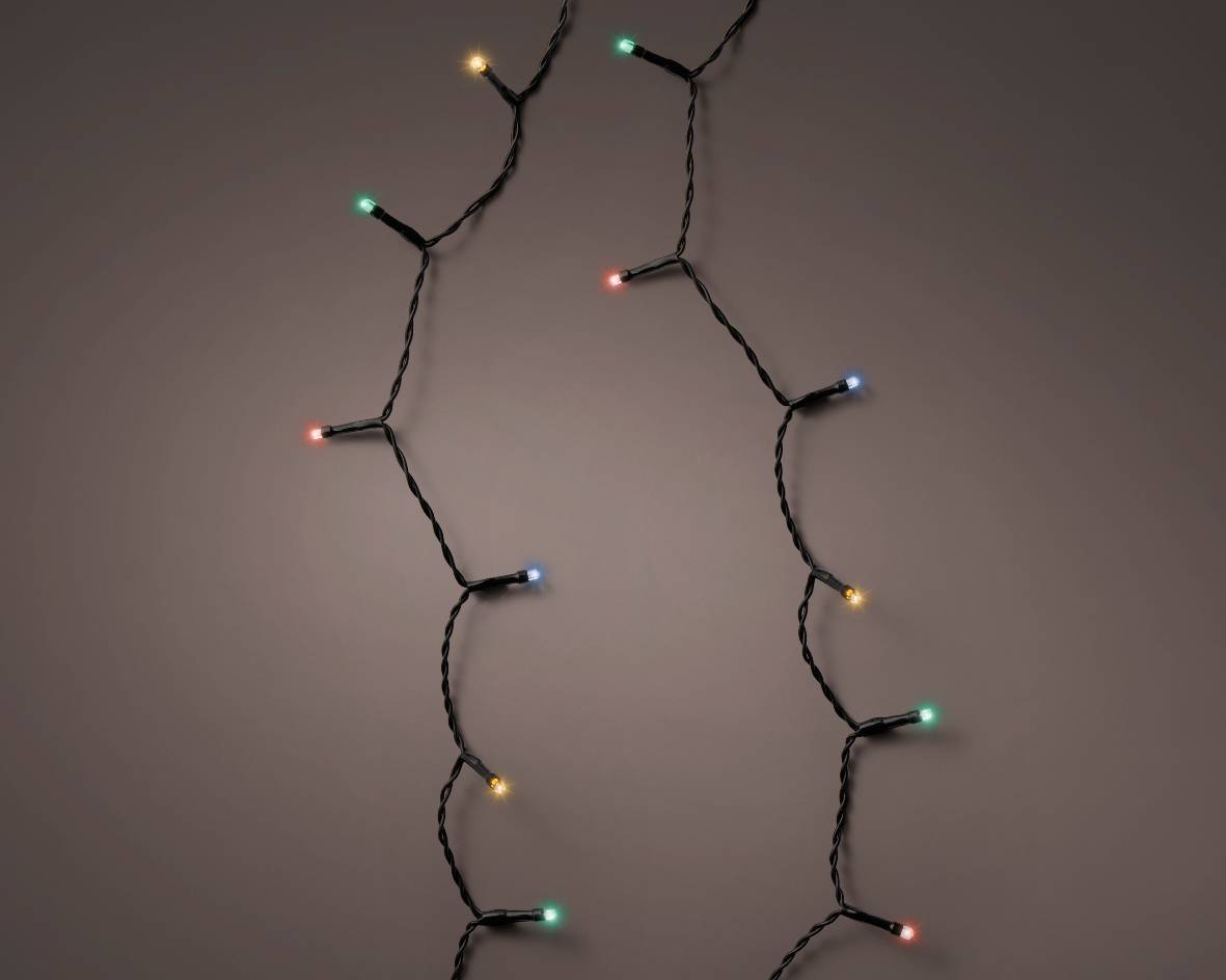 Guirlande clignotante extérieur LED Multicolore L.710 cm - Imagen 3