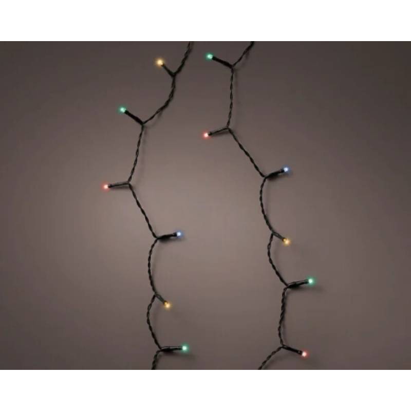 Guirlande LED clignotante 1430 cm multicolore
