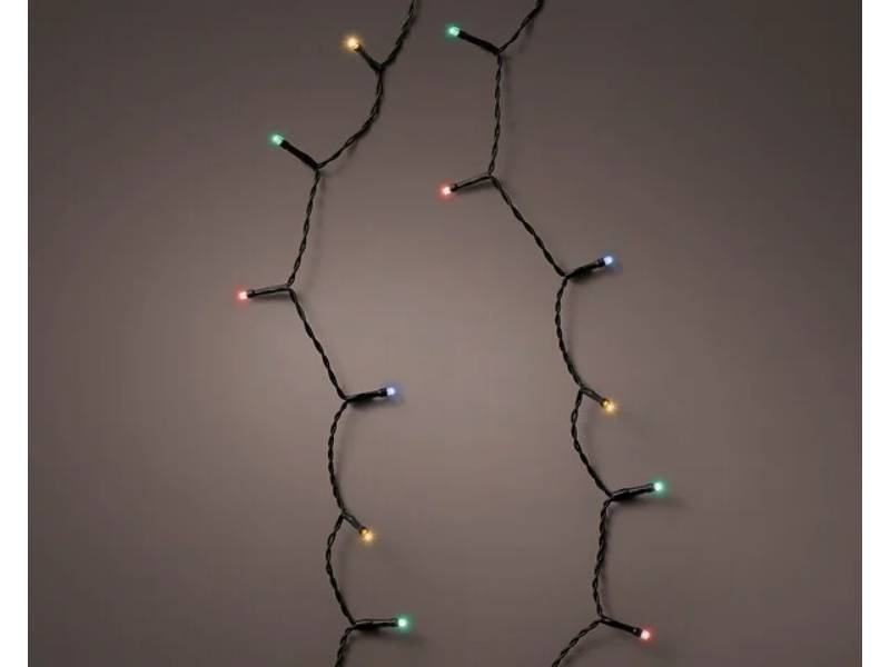 Guirlande LED clignotante 1430 cm multicolore - Imagen 3