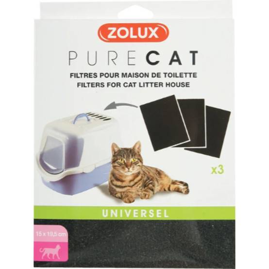 Zolux - Filtres Maison Toilette Chat – ZOLUX - Image 1