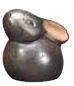 Deroma - Conejo Mini Jano Japandi Figura Terracota 10 cm - DEROMA - Imagen 2