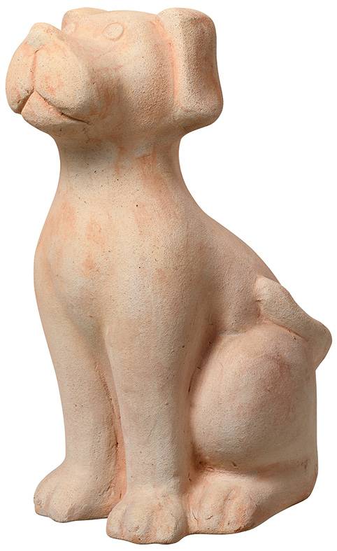 Deroma - Deroma - Sujet Chien Terra en terre cuite L.27 x l.16 x H.32 cm - Imagen 1