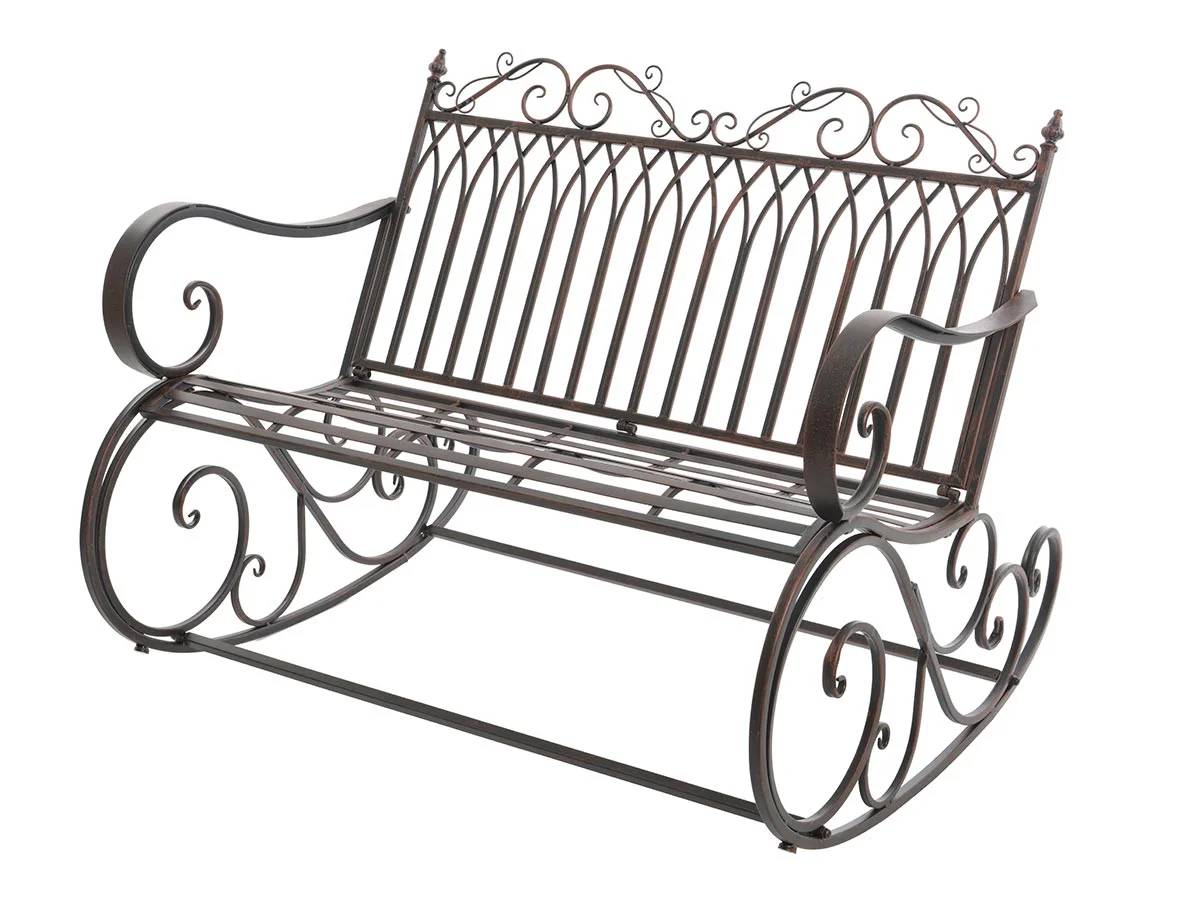 Decoris - Banc à Bascule Fer Forgé - JARDIDECO - Image 3