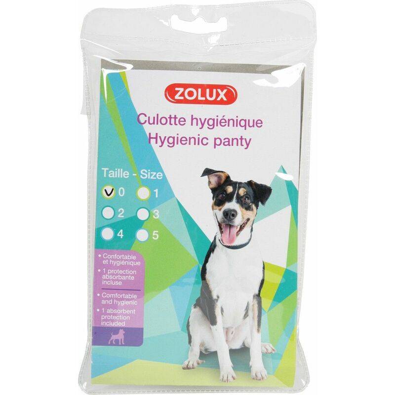 Zolux - Culotte hygiénique avec protège culotte chien - ZOLUX - Imagen 3