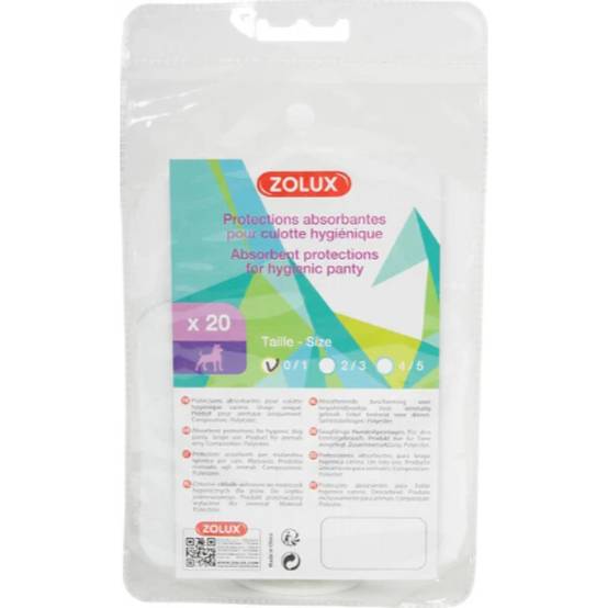 Zolux - Zolux - Protège culotte pour chien Taille 4/5 - x20