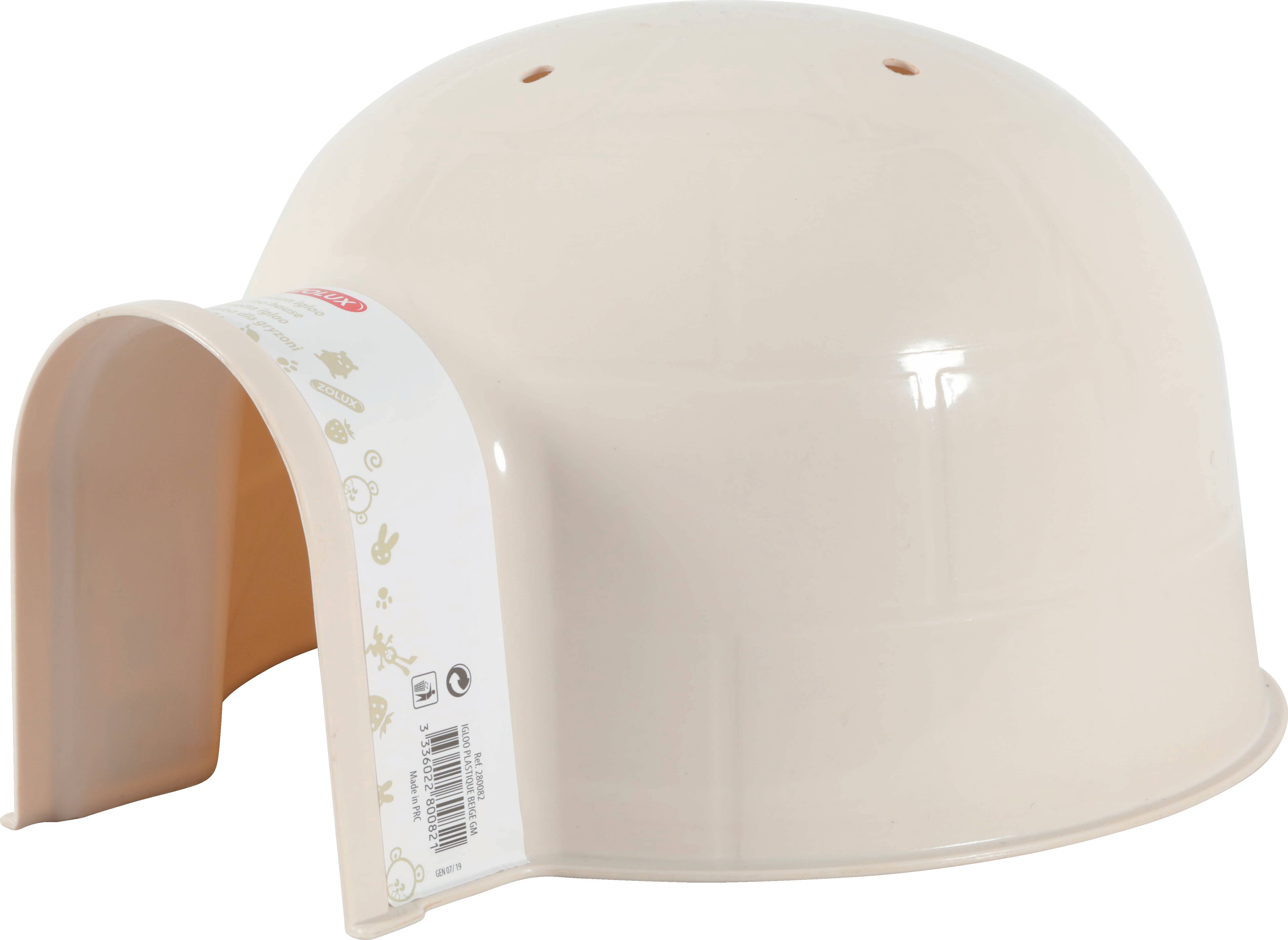 Zolux - Zolux - Igloo beige pour rongeurs L.30 x l.26.5 x H.17 cm - Imagen 1
