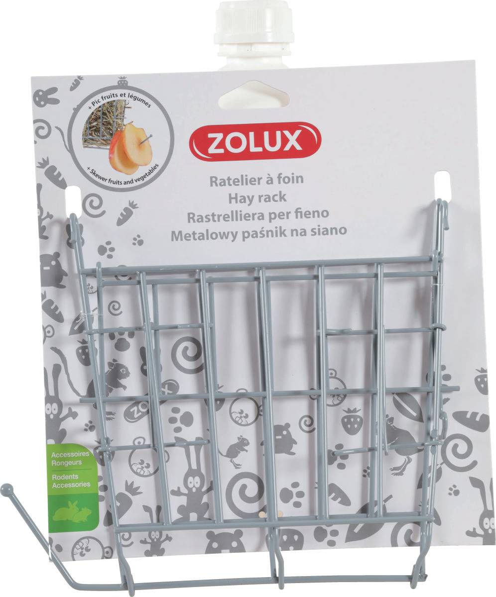 Zolux - Râtelier foin métal gris - ZOLUX - Image 1