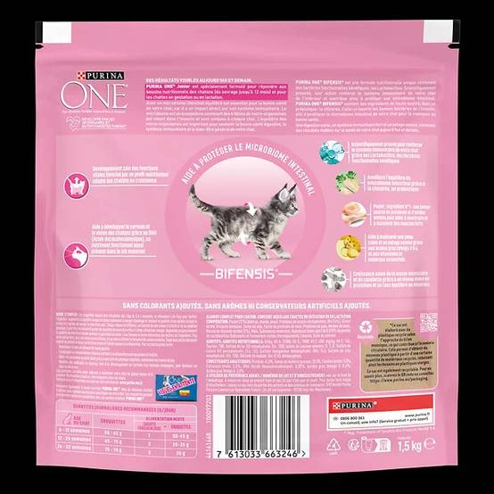 Purina One - Croquettes chaton Poulet Céréales 1,5 kg – PURINA ONE - Image 5