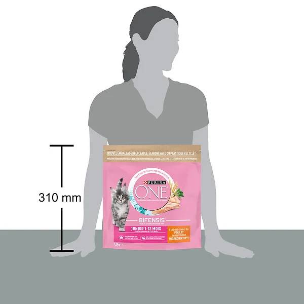 Purina One - Croquettes chaton Poulet Céréales 1,5 kg  – PURINA ONE - Image 6
