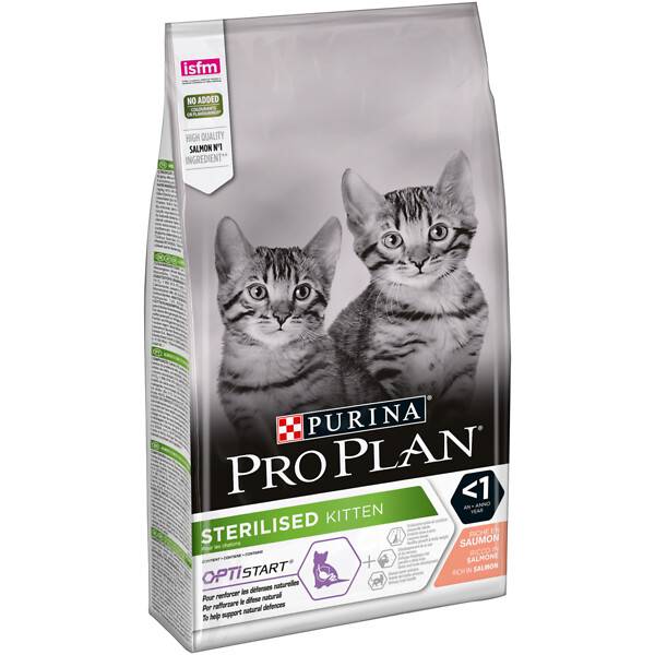 Purina Pro Plan - Croquettes chaton Stérilisé Saumon 1,5 kg - PRO PLAN - Image 6