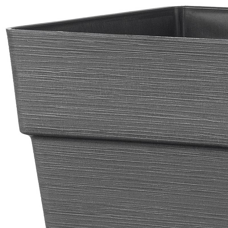 Deroma - Carré Save R Anthracite à réserve d'eau L.16,5 x l.16,5 x H.17 cm - Image 2