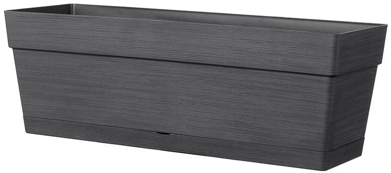Deroma - Jardinière Save R Anthracite réserve d'eau L.49 x l.17 x H.17 cm - Image 4