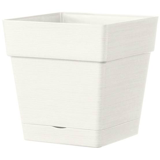 Deroma - Carré Save R Bianco à réserve d'eau L.16,5 x l.16,5 x H.17 cm - Image 1
