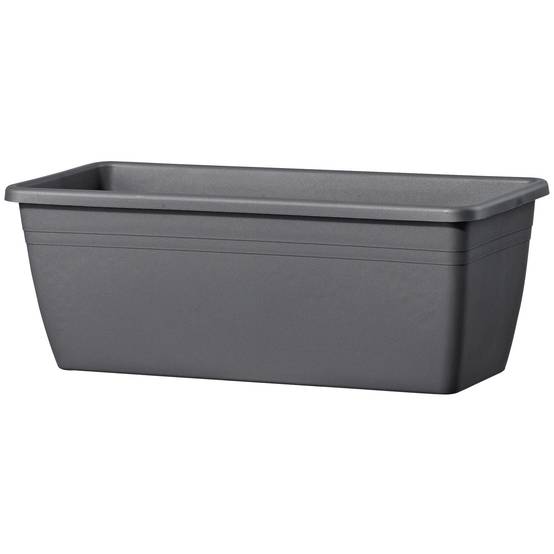 Deroma - Jardinière Day R Recyclat Anthracite - DEROMA - Image 1