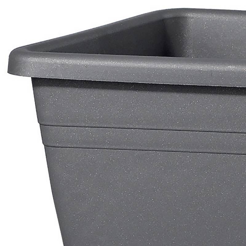 Deroma - Jardinière Recyclat Anthracite - DEROMA - Image 2