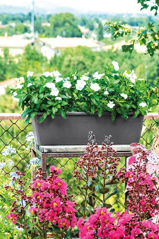 Deroma - Jardinière Recyclat Anthracite - DEROMA - Image 4