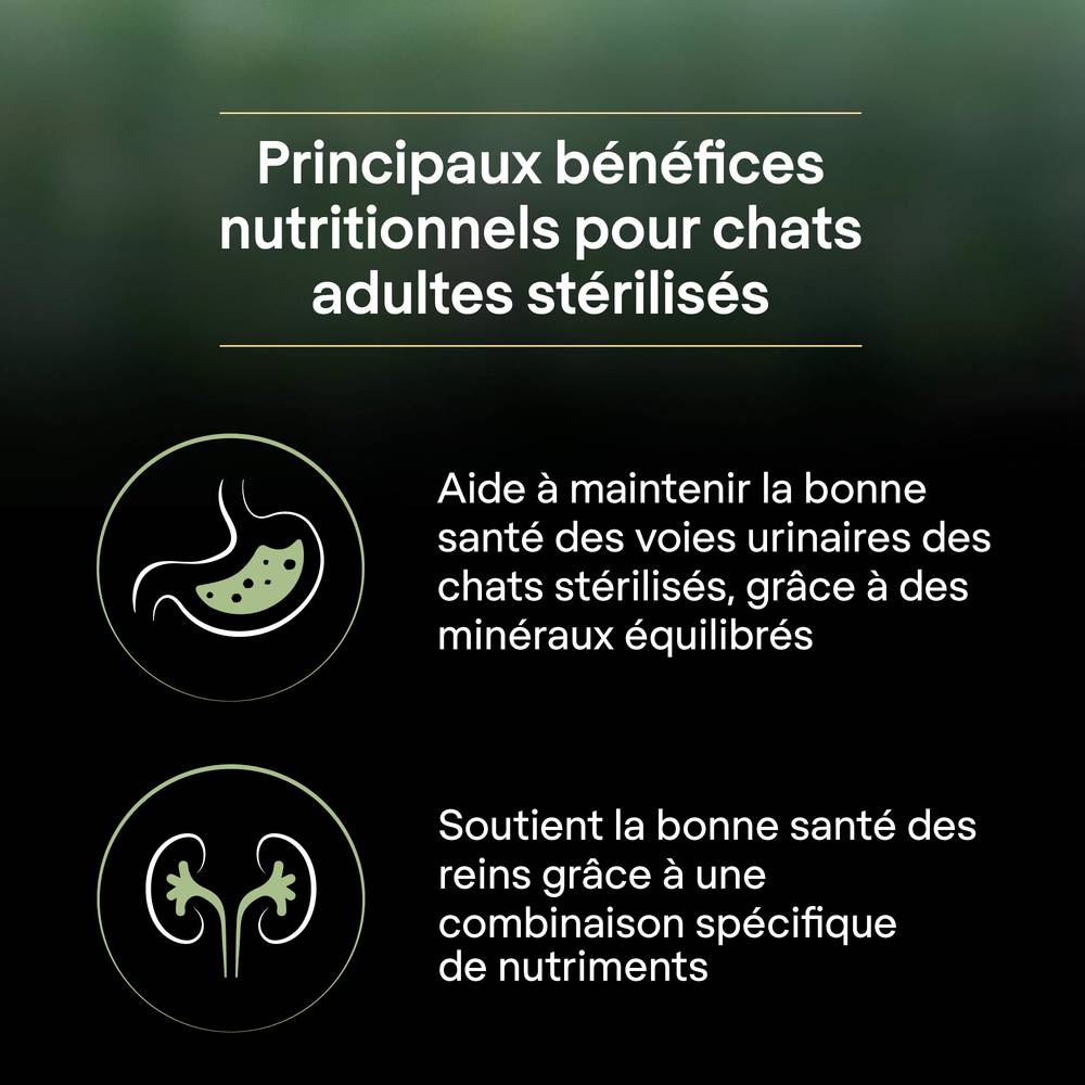 Purina One - Croquettes chat LiveClear Adulte Stérilisé Dinde 1,4 kg - PRO PLAN - Imagen 2