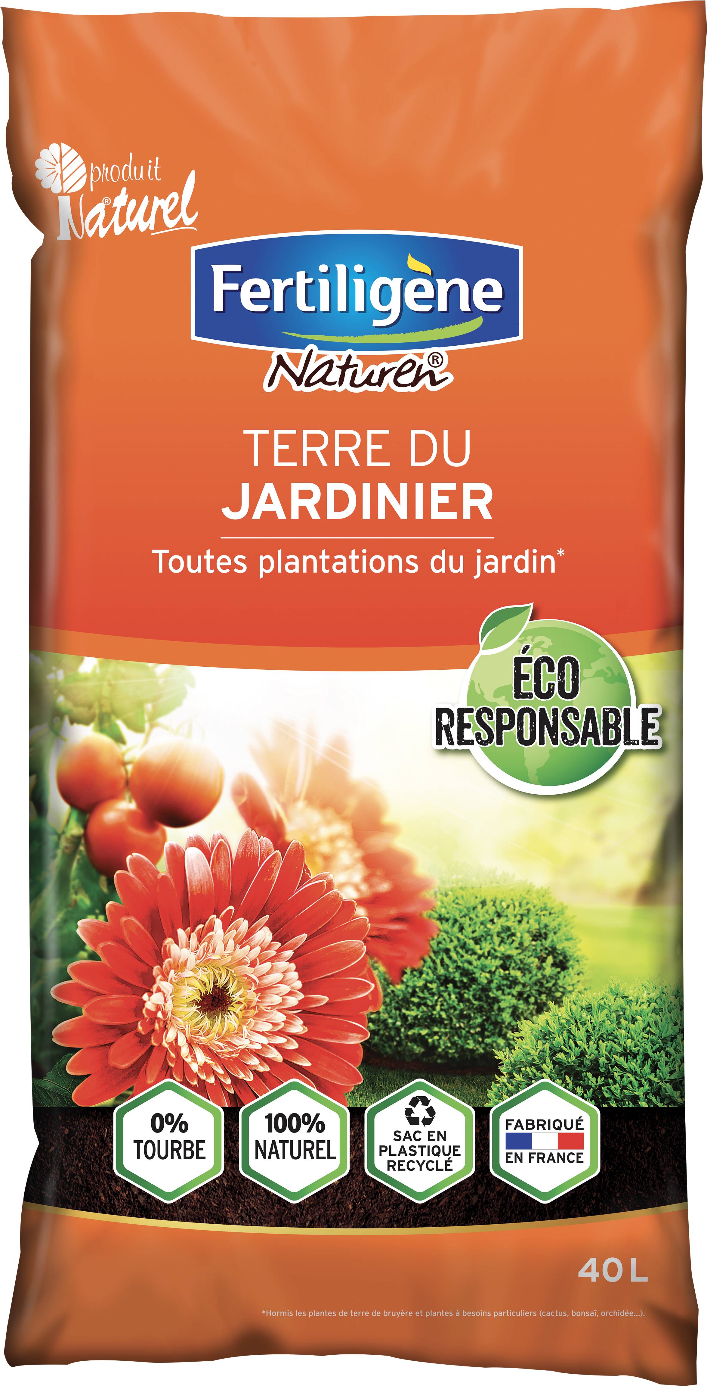 Fertiligène Naturel - Terre du jardinier sans tourbe - FERTILIGENE - Image 3