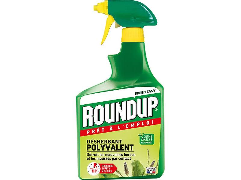 Roundup - Désherbant jardin polyvalent prêt à l'emploi 1L – ROUNDUP - Imagen 1