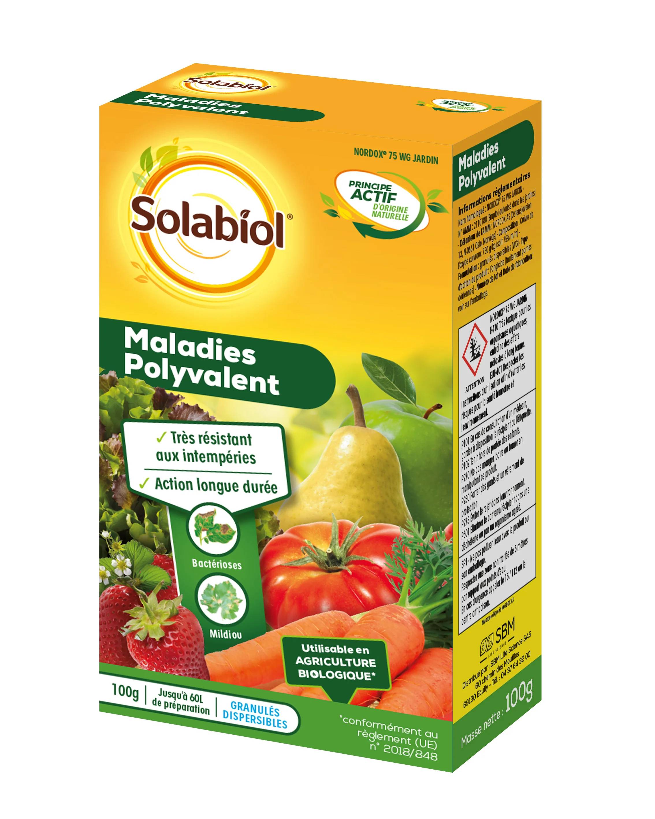 Solabiol - MALADIES POLYVALENT 100G - Imagen 1