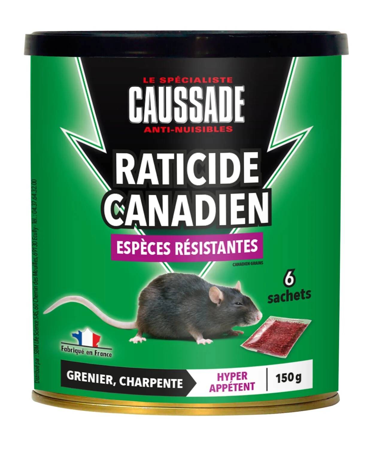 Caussade - Raticide Forte Infestation - CAUSSADE - Imagen 1
