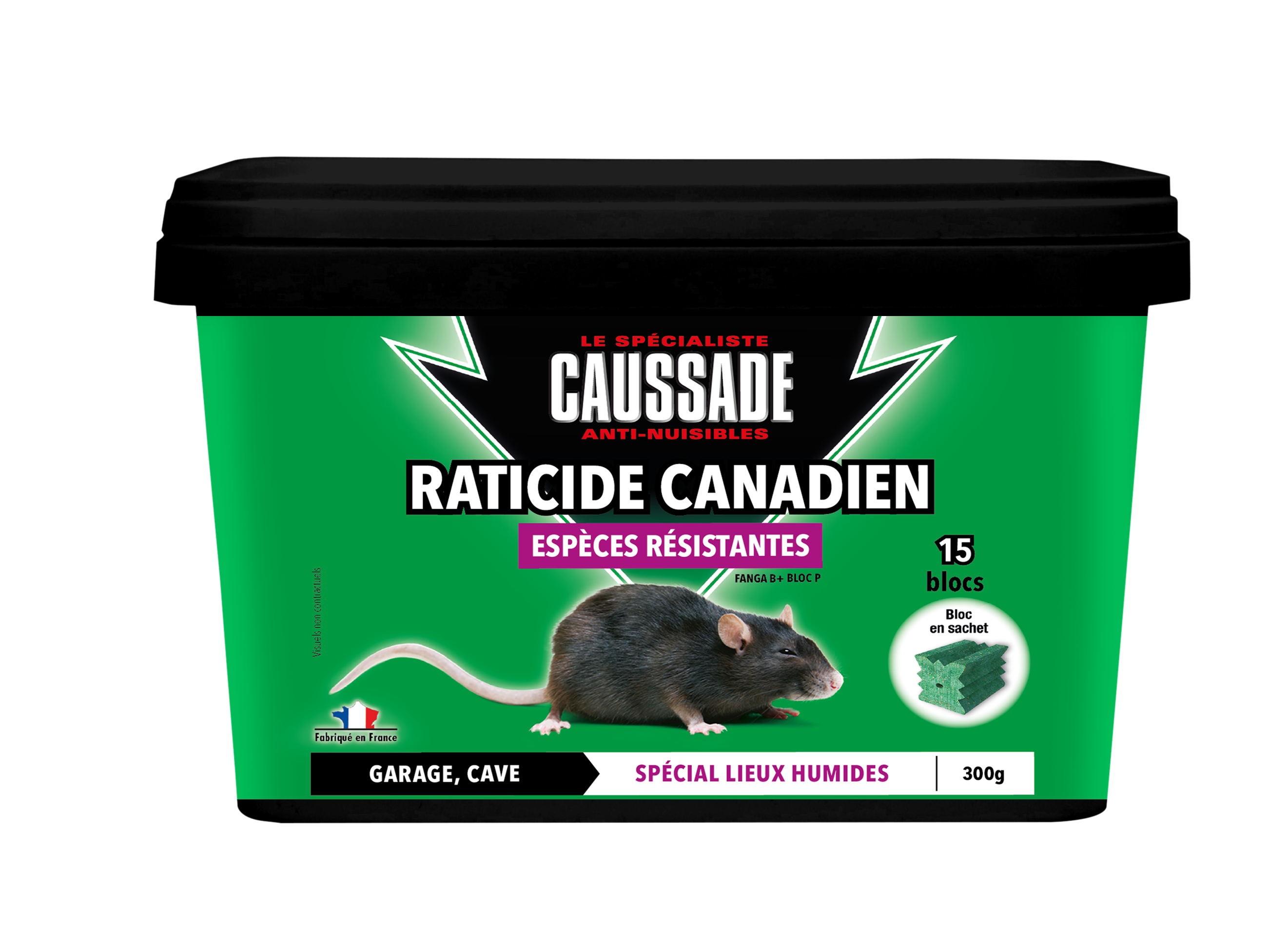 Caussade - Appât Antirongeurs - CAUSSADE - Imagen 1