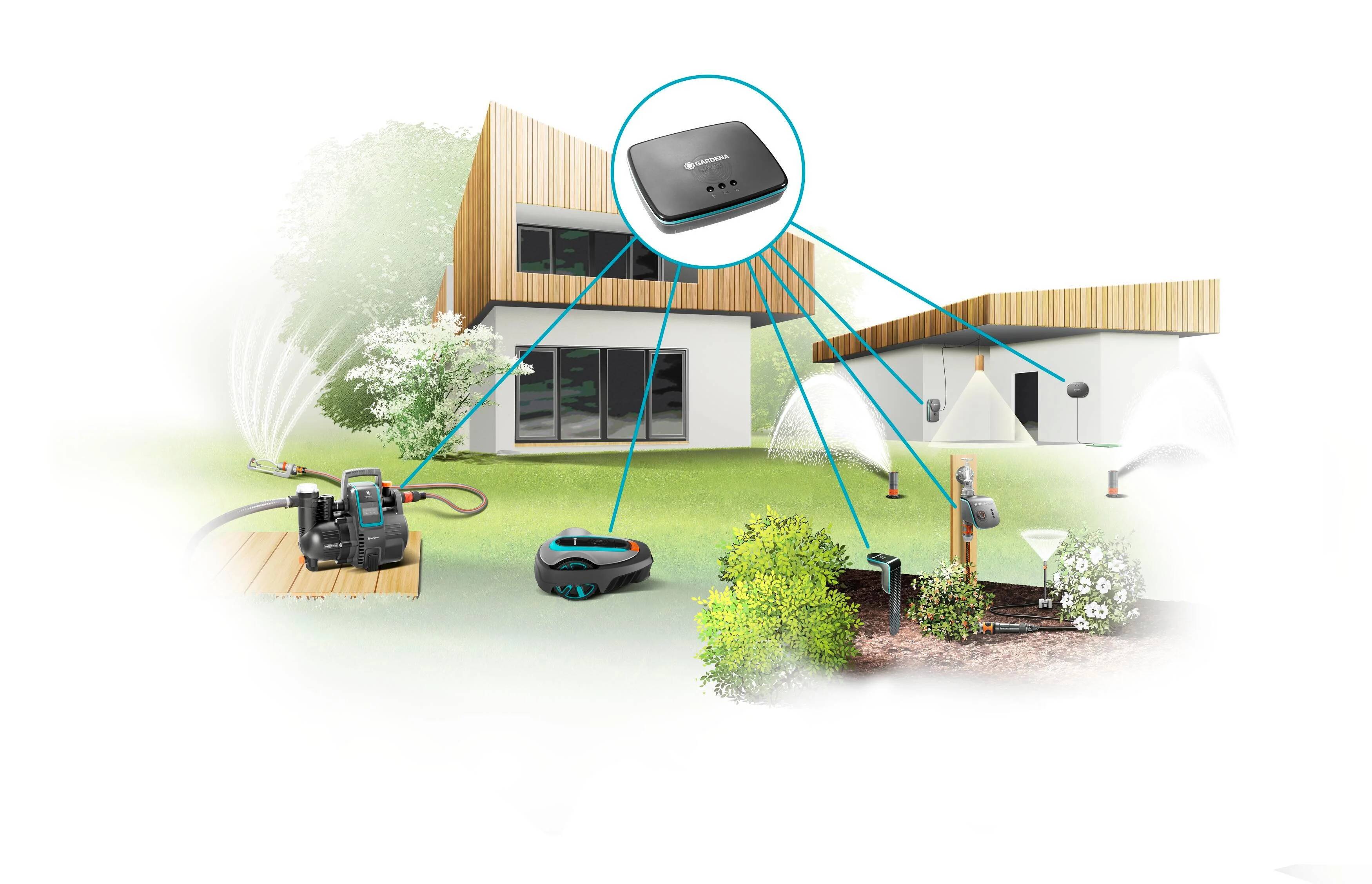 Sonde d'humidité connectée à piles smart sensor - GARDENA - Image 2