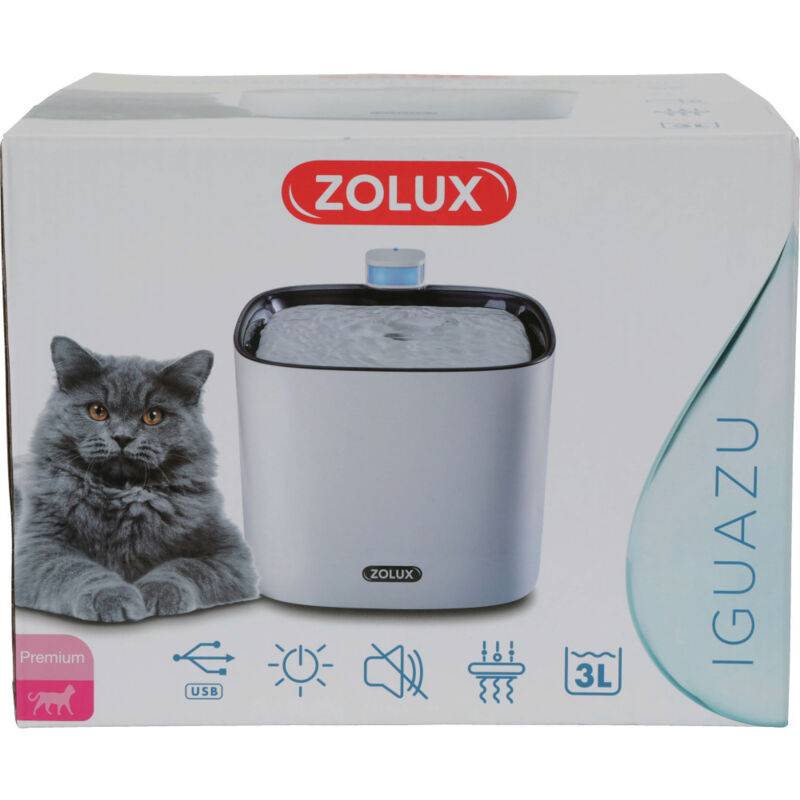 Zolux - Zolux Fontaine a eau Iguazu 3L blanc - Image 4