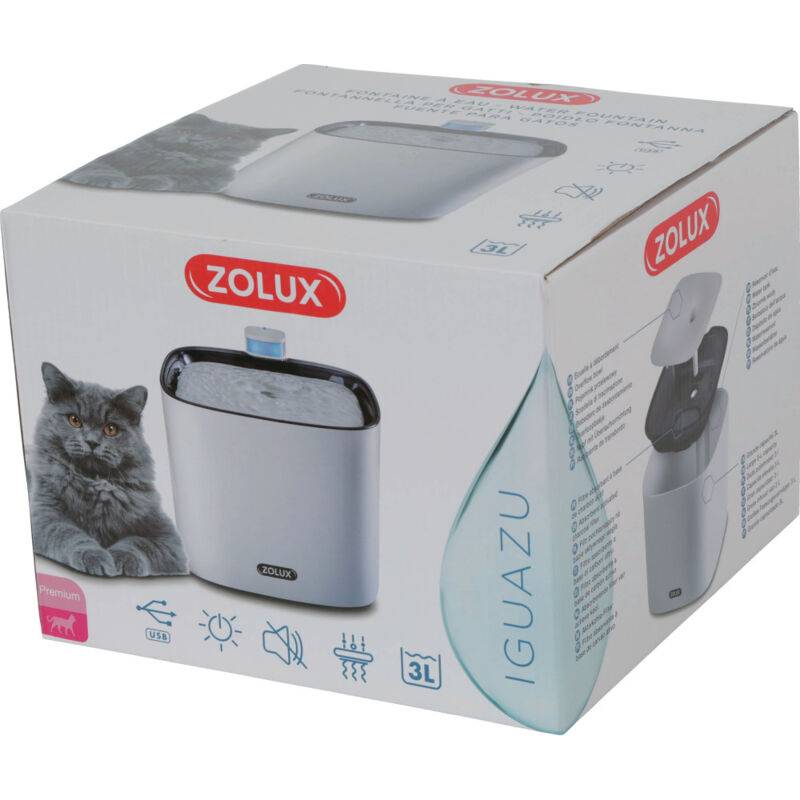 Zolux - Zolux Fontaine a eau Iguazu 3L blanc - Image 7