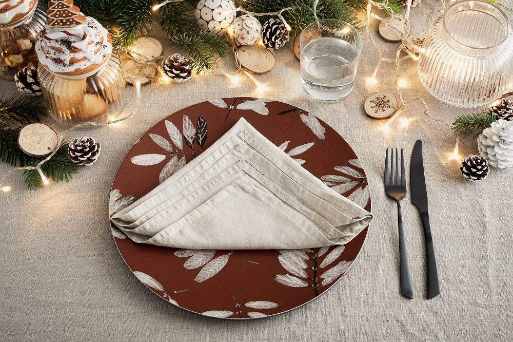 Guirlande Lumineuse LED Sur Fil De Jute – 120 Cm, 20 LED Blanc Chaud, à Piles – Déco Noël, Table, Ambiance