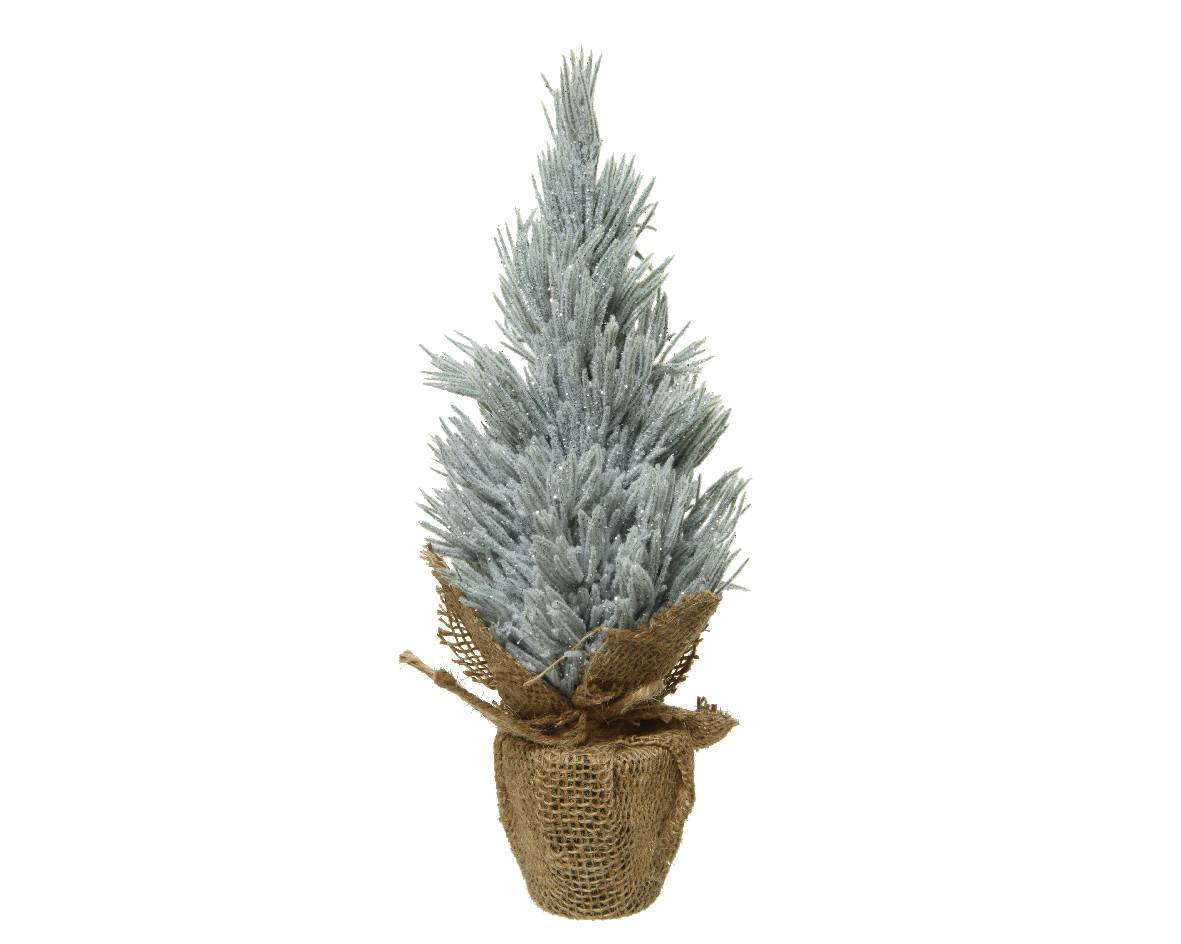 Decoris - Decoris - Mini Sapin Givré Artificiel Ø.12 x H.30 cm
