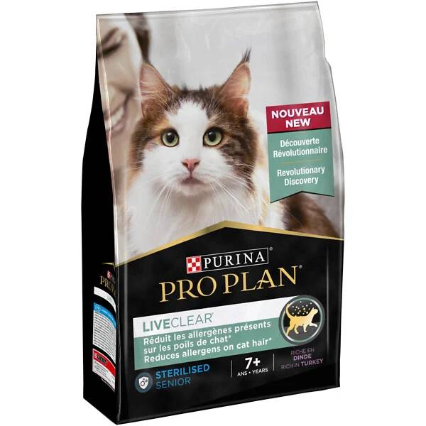 Purina One - Croquettes chat Senior +7 Stérilisé Dinde 2,8 kg - PRO PLAN