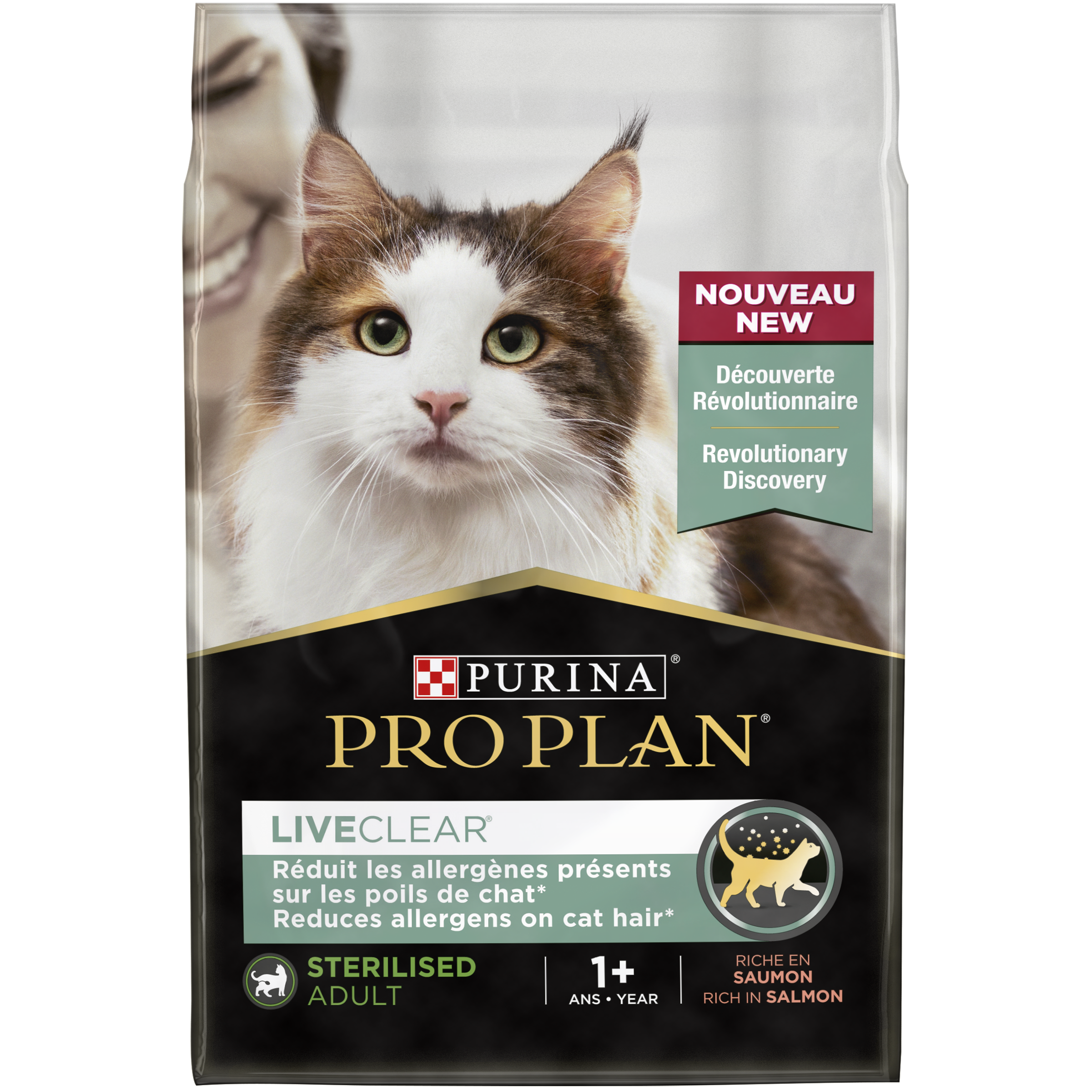 Purina One - Croquettes chat LiveClear Stérilisé Saumon2,8 kg  - PRO PLAN - Imagen 17