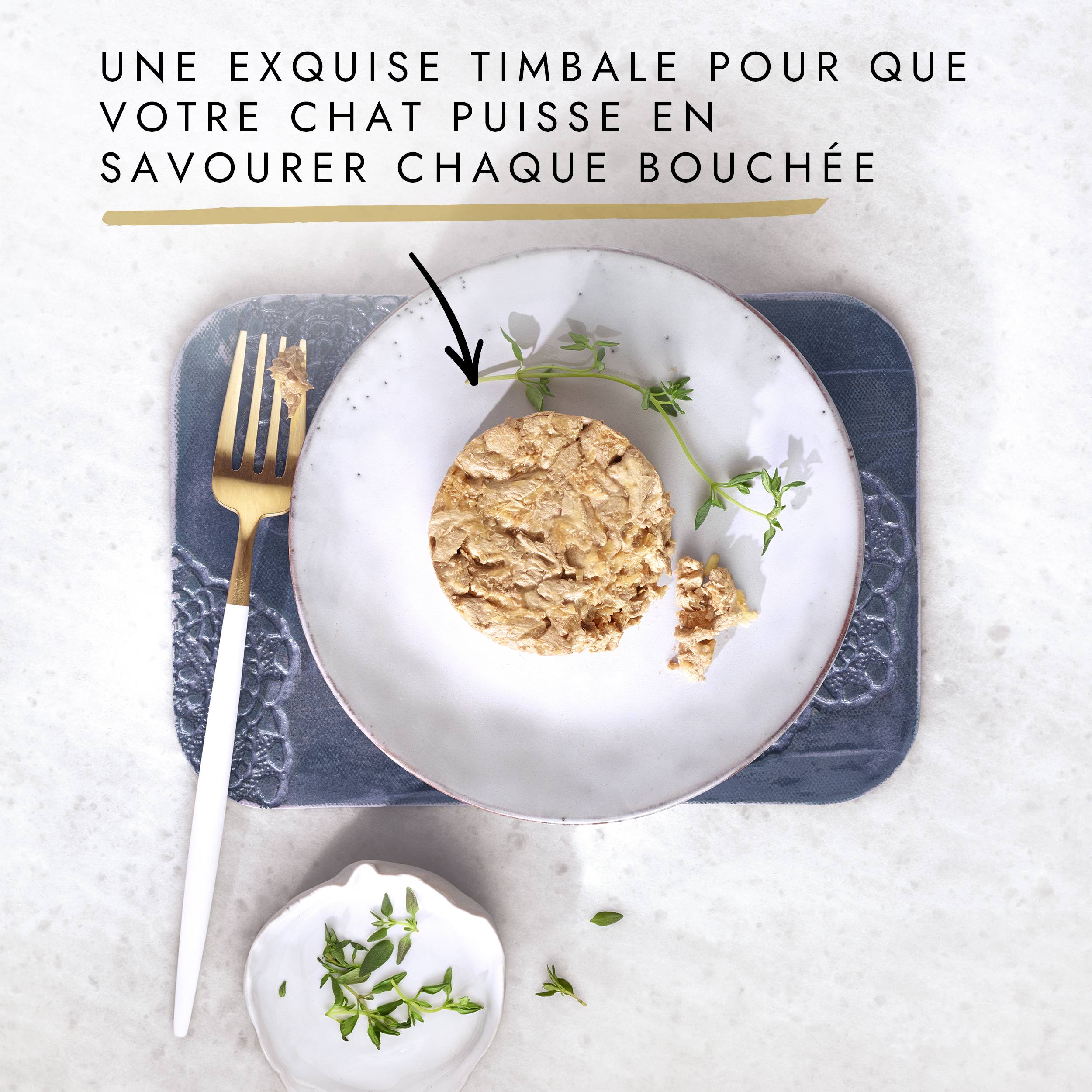 Purina Gourmet - Mix pâtées pour chat Les Timbales 12x85g - GOURMET GOLD - Image 6