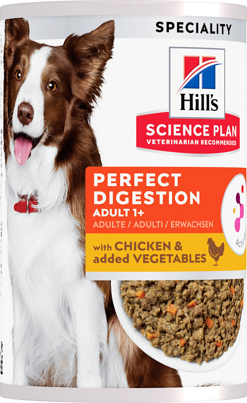 Hill's Pet Nut - Pâtée pour Chien Adulte Perfect Digestion Boite 363g - Science Plan Hill's