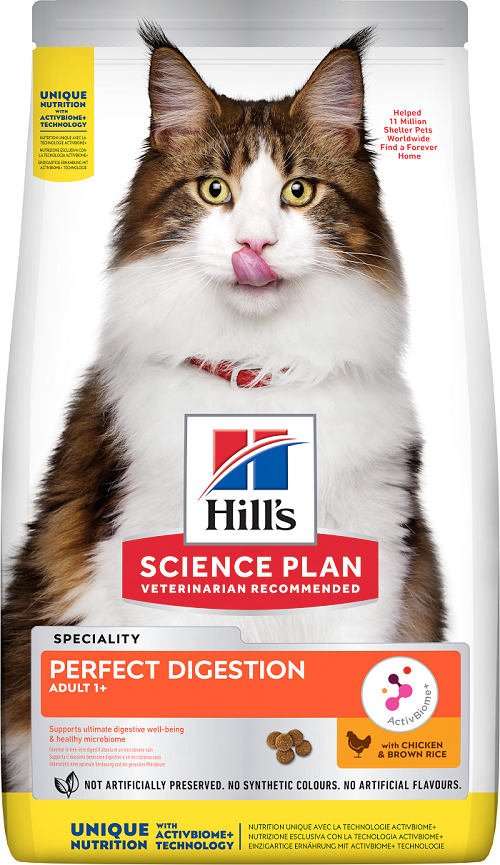 Science plan - Chat Adult Perfect Digestion Poulet 1,5kg