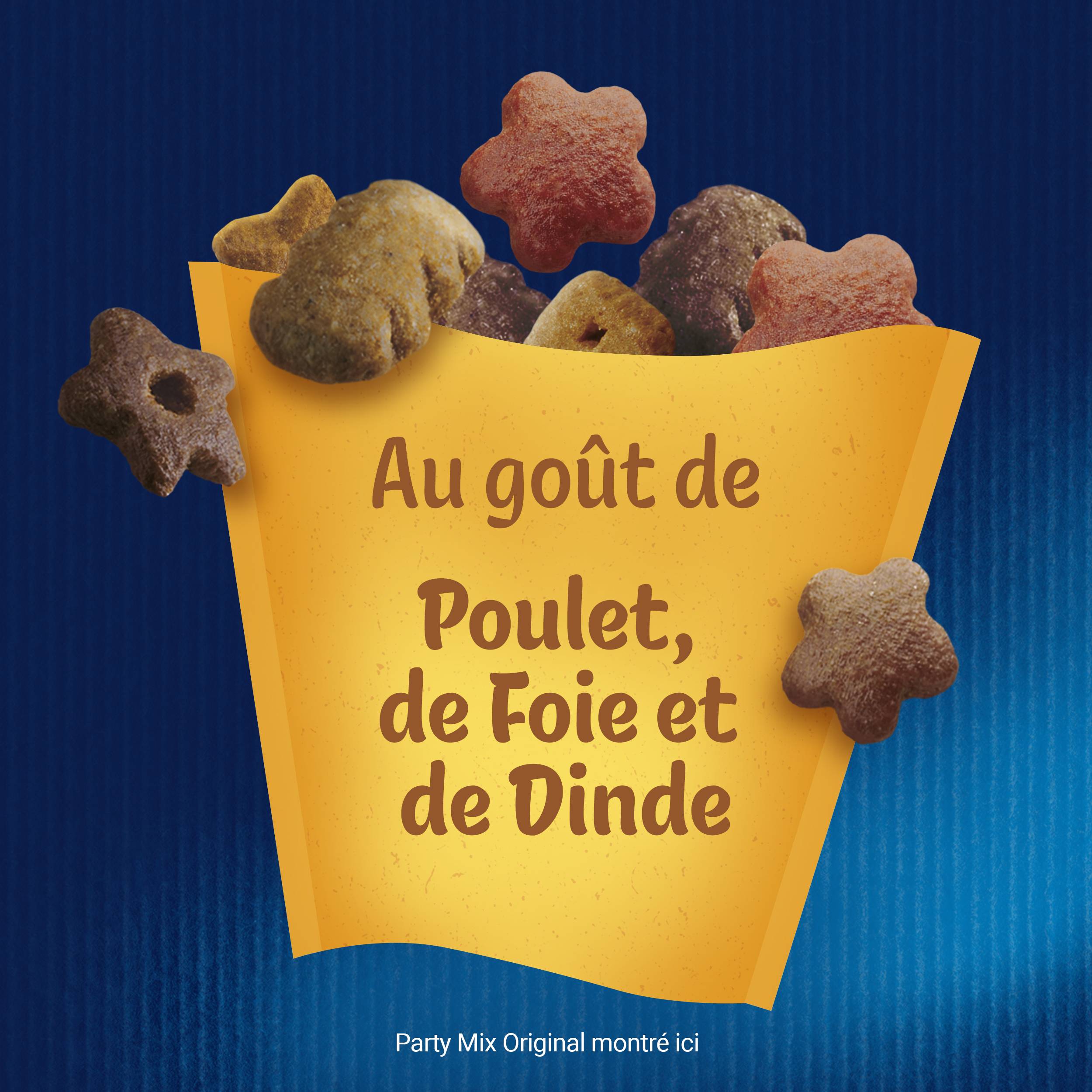 Purina One - Galletas para gato Party Mix Pollo Hígado Pavo 200 g - FELIX - Imagen 2