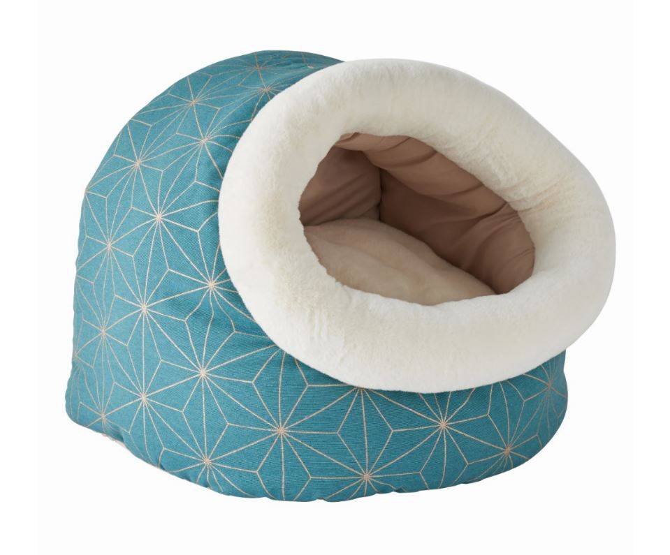 Pure - Dôme étoile cachette pour chat L.30 x l.40 x H.46 cm